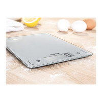 Produktbild för Soehnle Page Comfort 300 Slim - köksvåg - silver