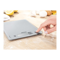 Produktbild för Soehnle Page Comfort 300 Slim - köksvåg - silver