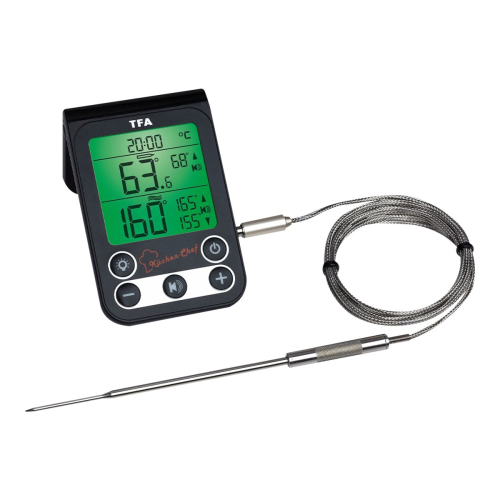 Produktbild för TFA Küchen-Chef - digital termometer - svart