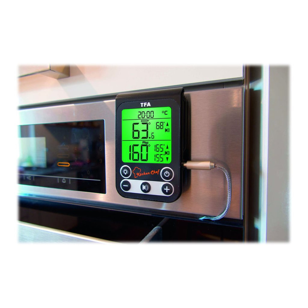 Produktbild för TFA Küchen-Chef - digital termometer - svart
