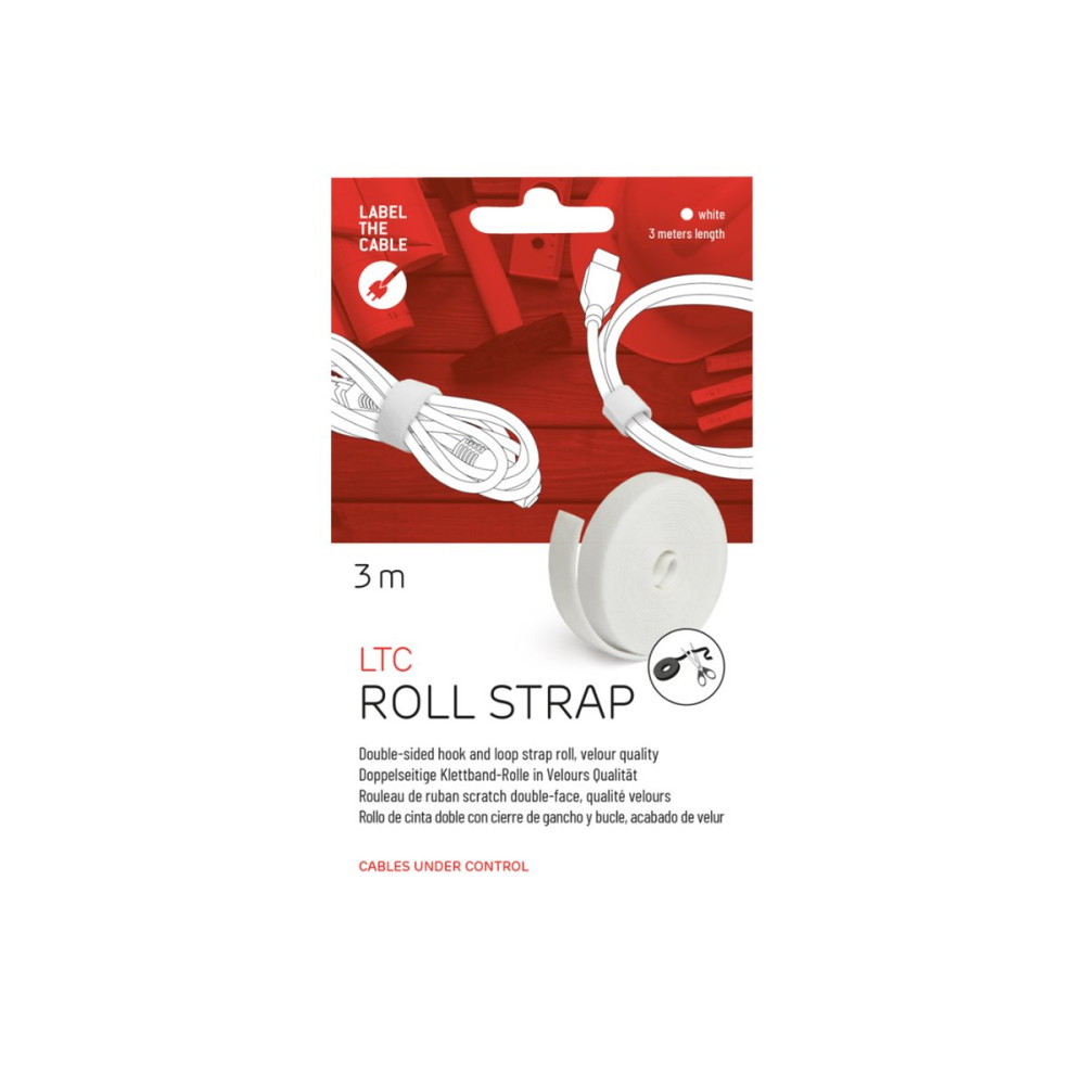 Produktbild för LTC ROLL STRAP - kardborreremsa