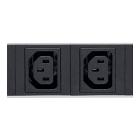 Produktbild för Intellinet 19" Intelligent 8-Port PDU, 19" Rackmountable C13 Intelligent Power Distribution Unit; Monitors Power, Temperature and Humidity - kraftdistributionsenhet