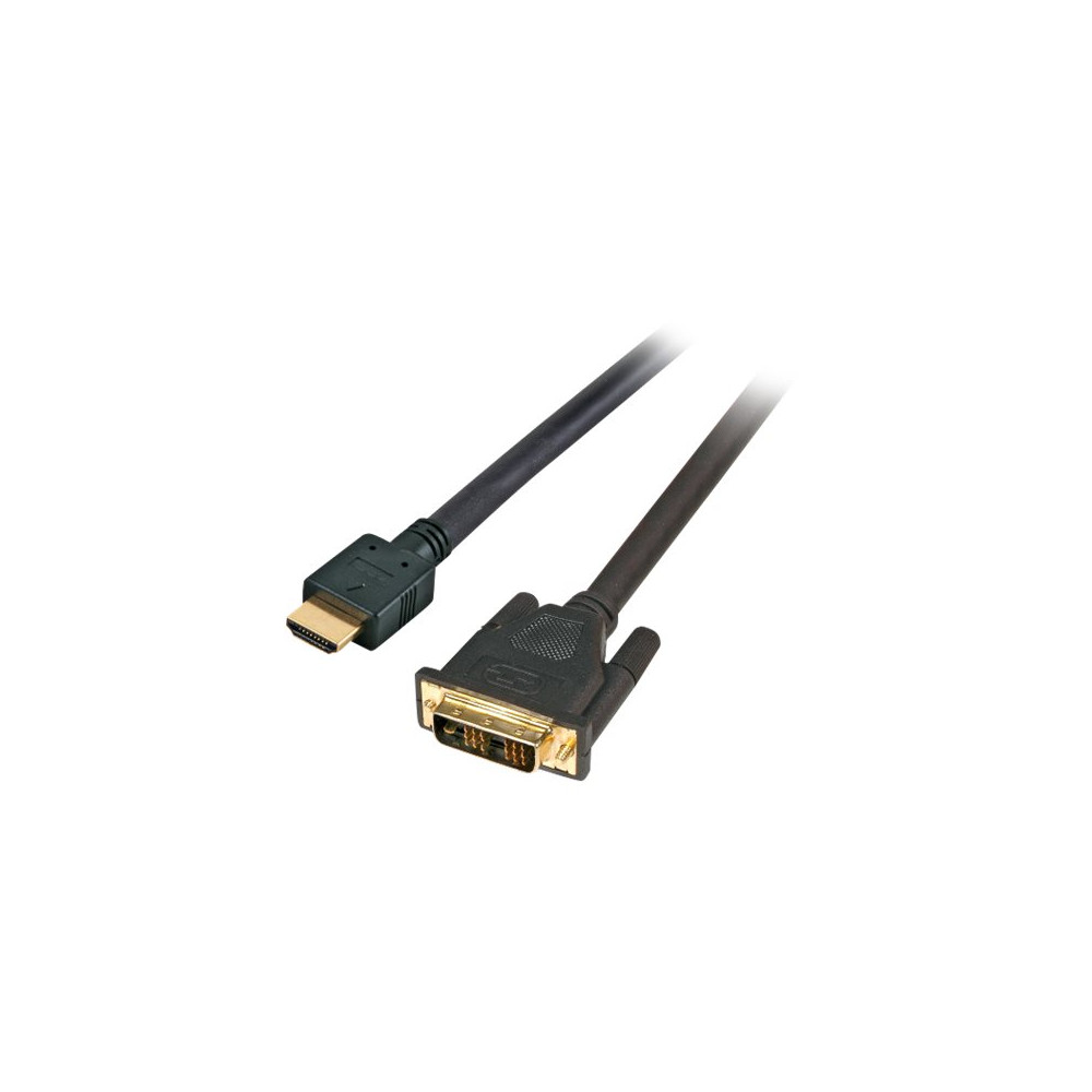 Produktbild för EFB-Elektronik adapterkabel - HDMI / DVI - 2 m