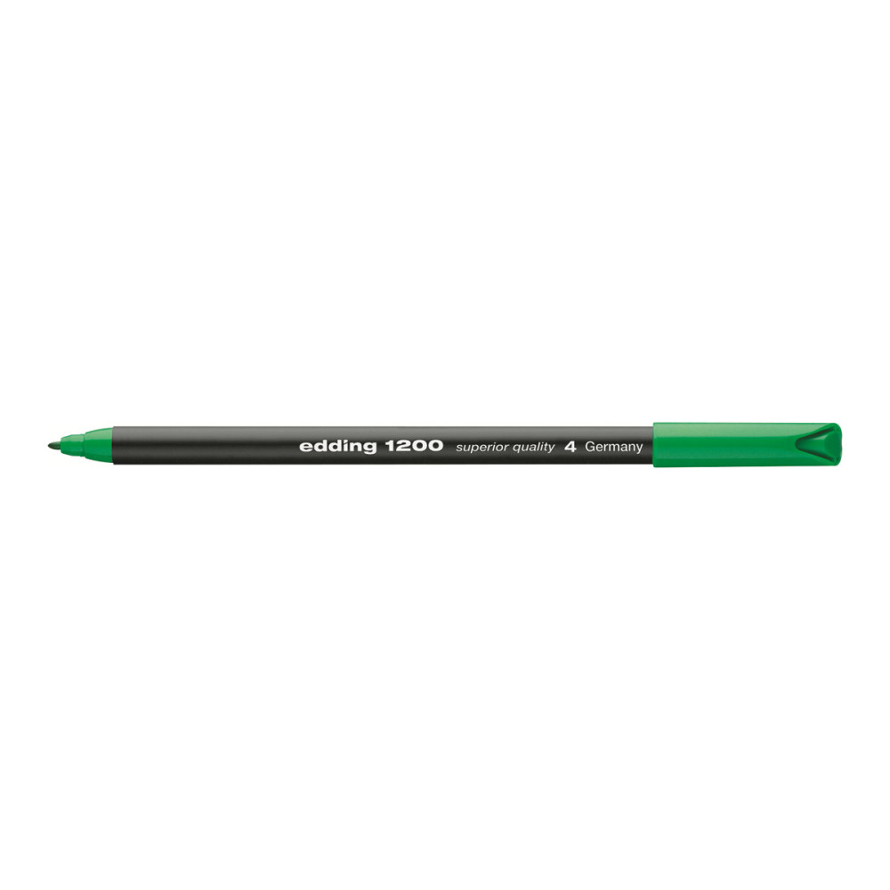 Produktbild för edding 1200 - fiberspetspenna - grön
