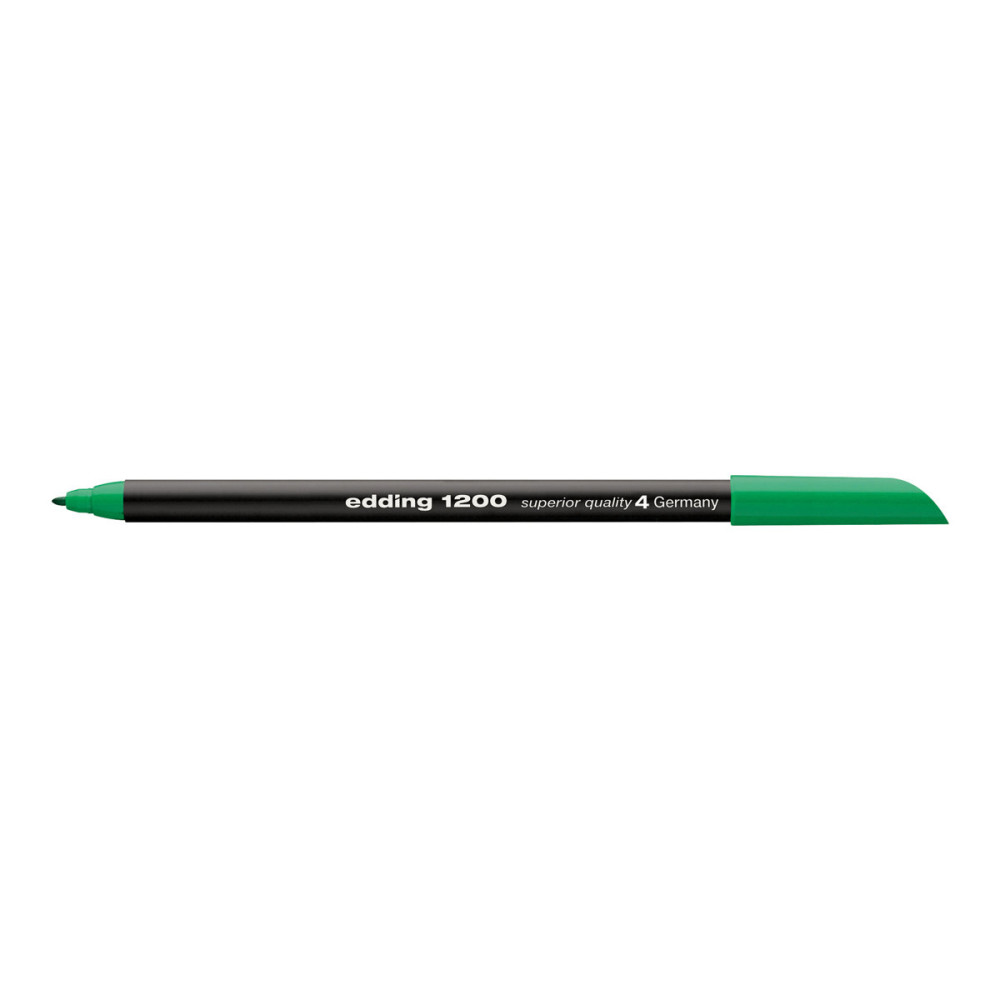 Produktbild för edding 1200 - fiberspetspenna - grön