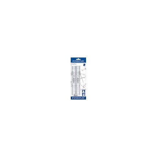 STAEDTLER STAEDTLER Mars 562 PB - linjal - 15 cm - transparent (paket om 2)