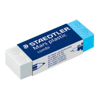 Produktbild för STAEDTLER Mars plastic combi - radergummi - 6.5 x 2.3 x 1.3 cm