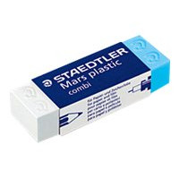 Produktbild för STAEDTLER Mars plastic combi - radergummi - 6.5 x 2.3 x 1.3 cm