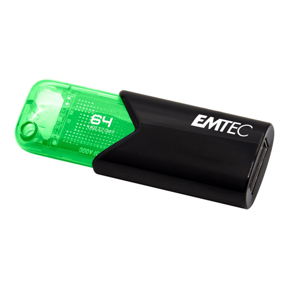 Produktbild för EMTEC B110 Click Easy 3.2 - USB flash-enhet - 64 GB