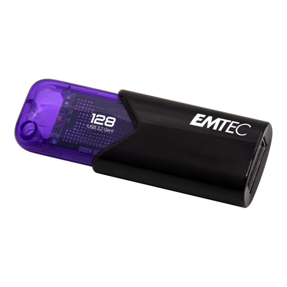 Produktbild för EMTEC B110 Click Easy 3.2 - USB flash-enhet - 128 GB