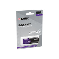 Produktbild för EMTEC B110 Click Easy 3.2 - USB flash-enhet - 128 GB