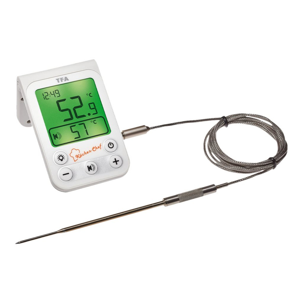 Produktbild för TFA Küchen-Chef - köttermometer - vit