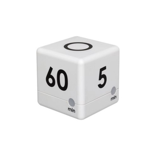 TFA Dostmann TFA Cube Timer - kökstimer - vit