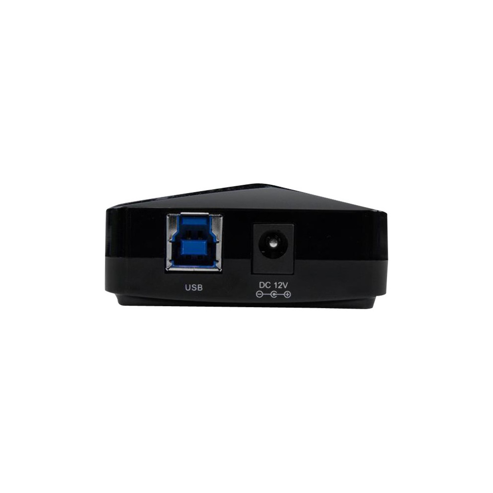 Produktbild för Startech USB 3.0-hub med 10 portar och laddnings- &amp; synkningsportar - 2x 1,5 A-portar - USB-växel - 10 portar