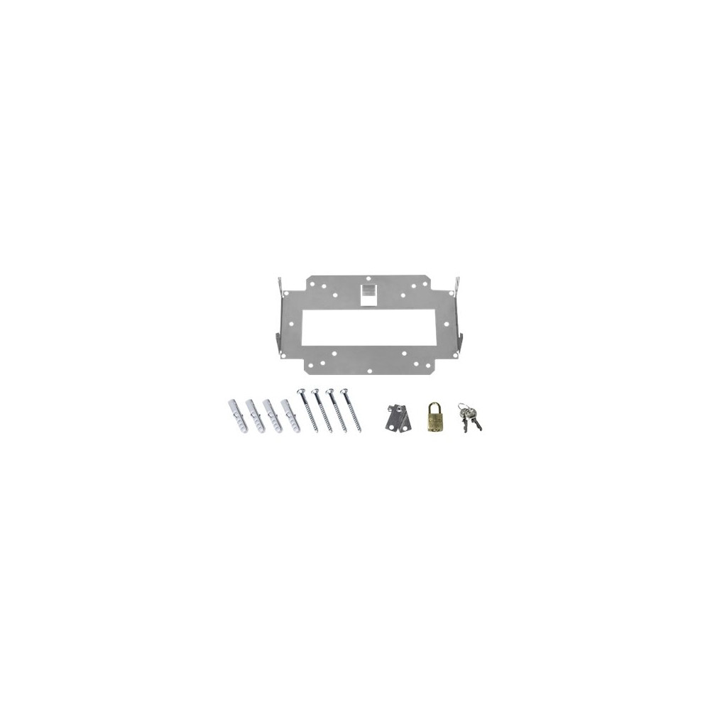 Produktbild för LANCOM Wall Mount + Lock (LN) - monteringssats för nätverksenhet