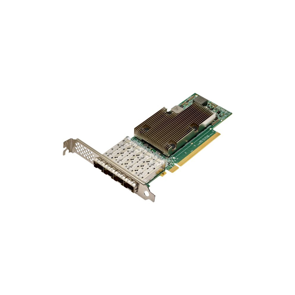 Produktbild för Broadcom NetXtreme E-Series P425G - nätverksadapter - PCIe 4.0 x16 - 10/25 Gigabit SFP28 x 4