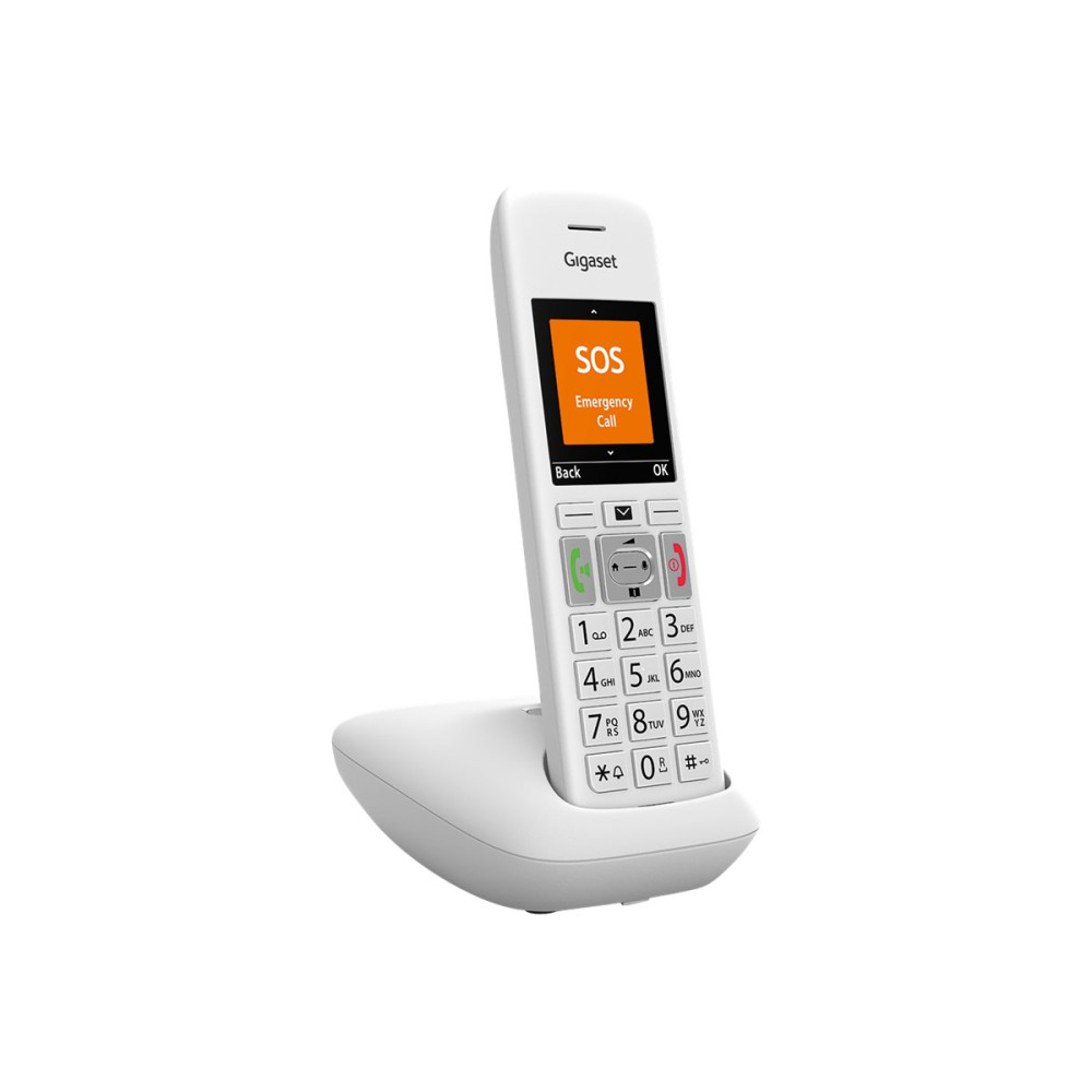 Produktbild för Gigaset E390 - trådlös telefon med nummerpresentation