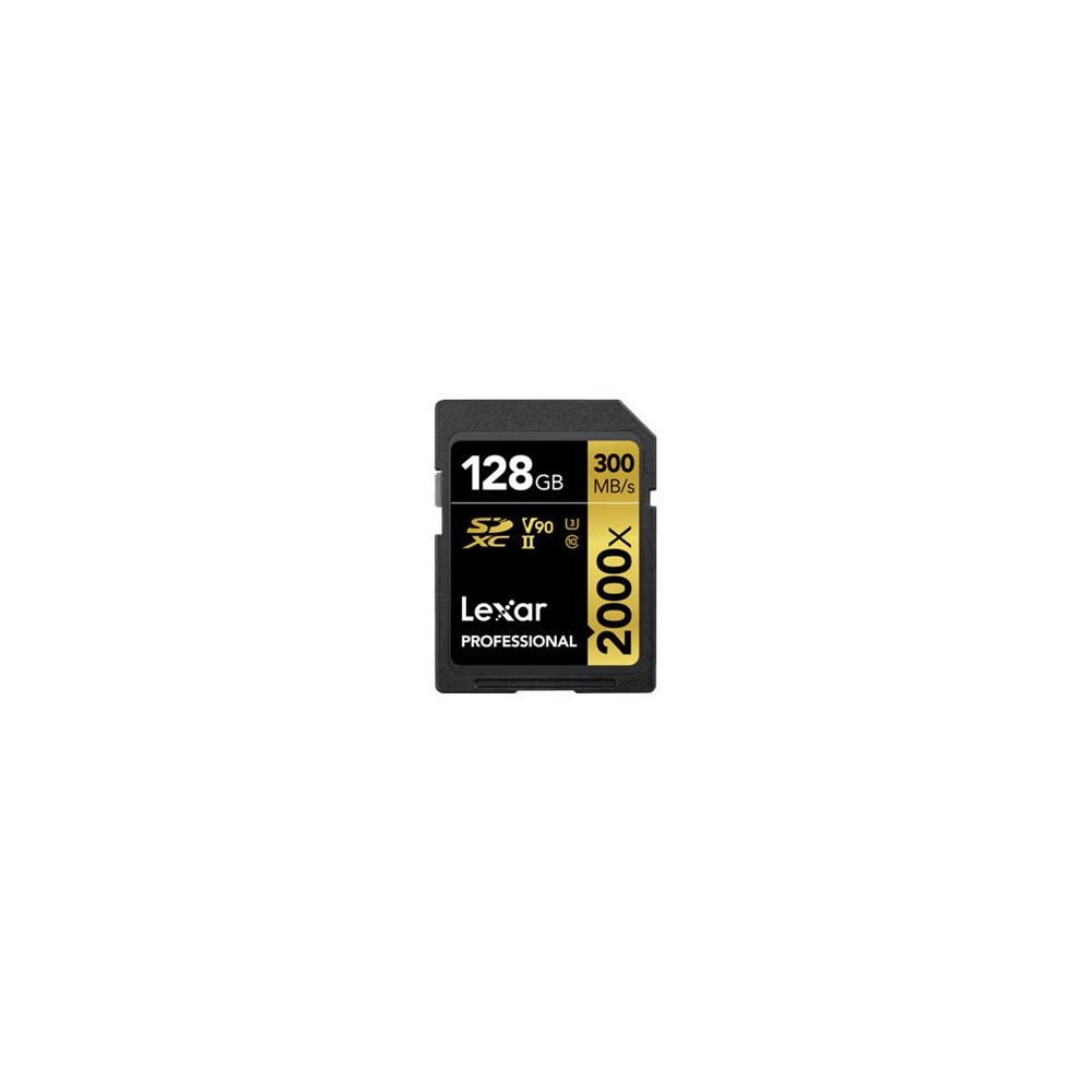 Produktbild för Lexar Professional - flash-minneskort - 128 GB - SDXC UHS-II