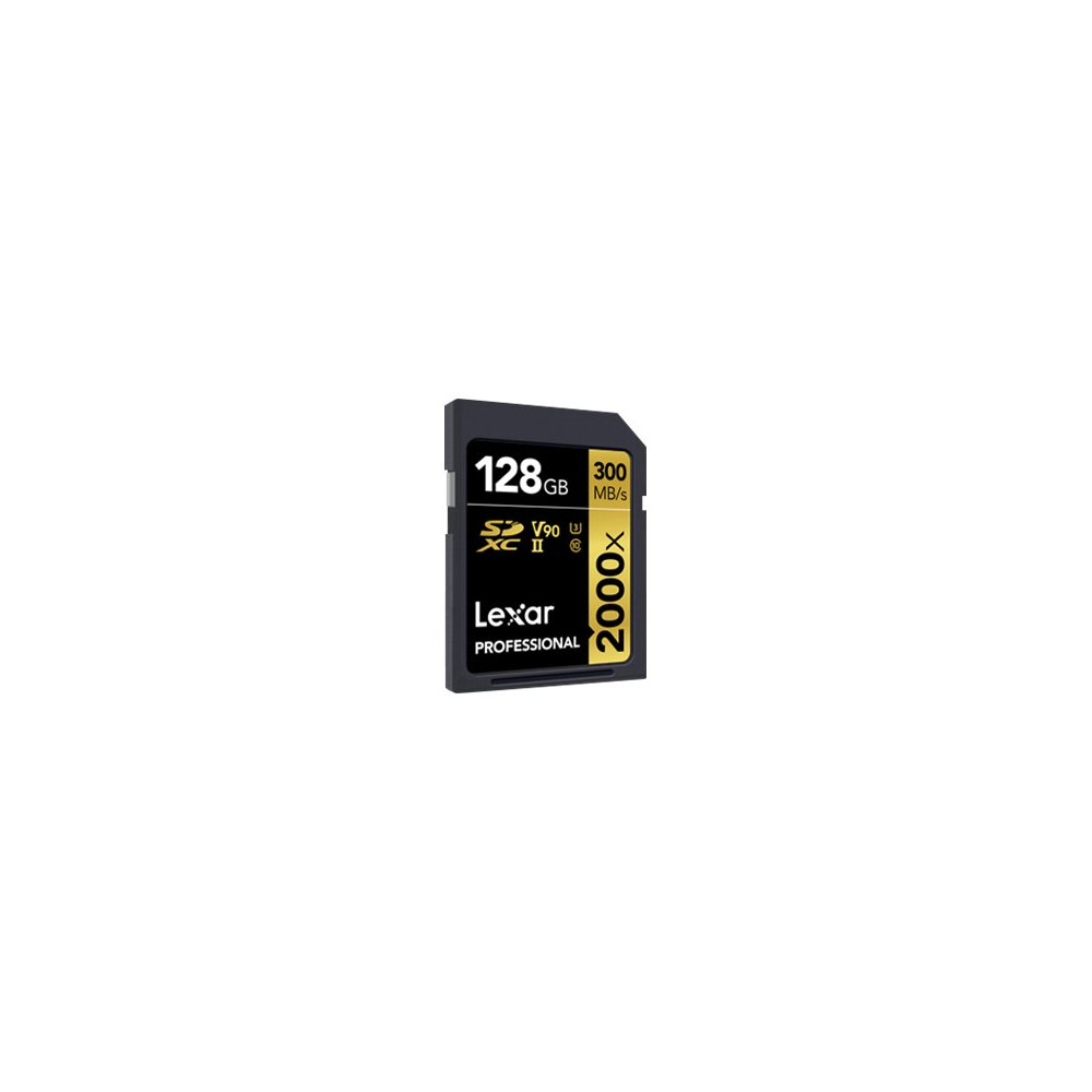 Produktbild för Lexar Professional - flash-minneskort - 128 GB - SDXC UHS-II