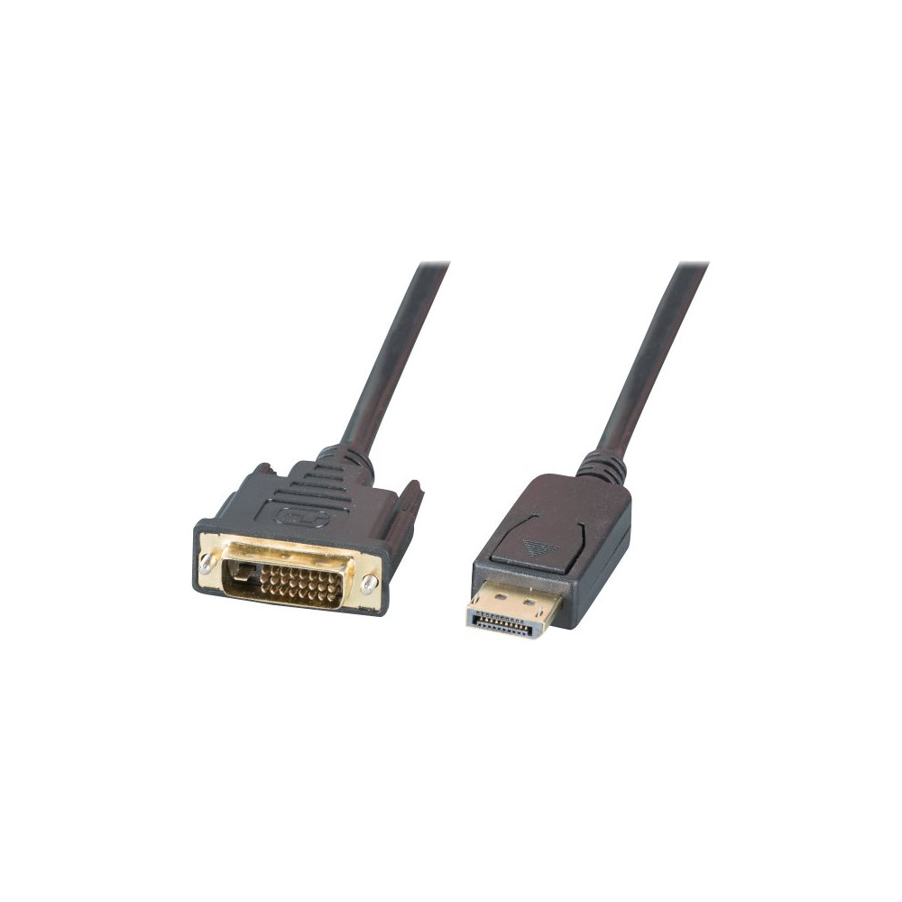 Produktbild för EFB-Elektronik - videoadapterkabel - DisplayPort till DVI-D - 1 m