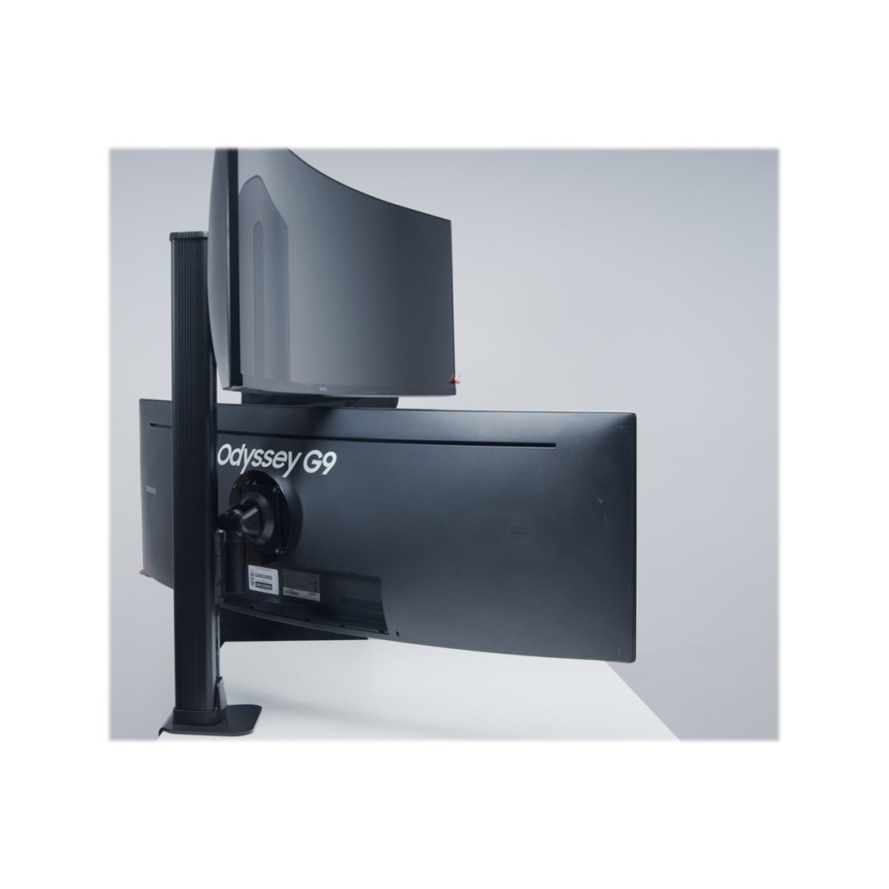 Produktbild för Multibrackets M VESA Desktopmount HD Dual monteringssats - för 2 välvda LCD-skärmar - svart