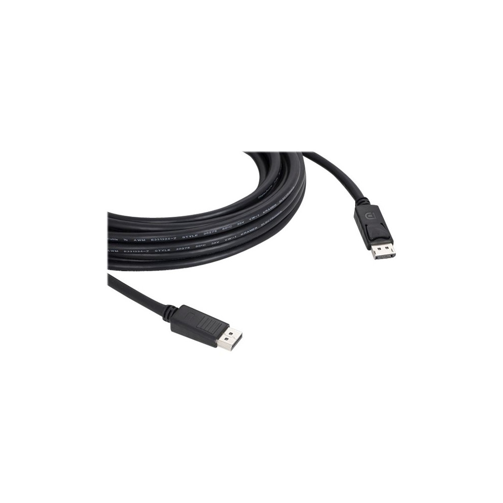 Produktbild för Kramer C-DP-3 - DisplayPort-kabel - DisplayPort till DisplayPort - 90 cm