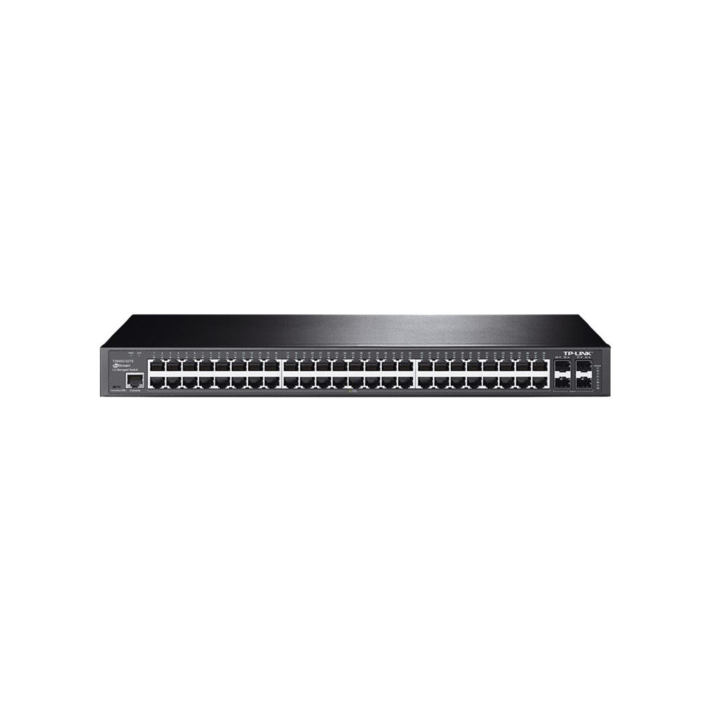 Produktbild för TP-Link JetStream T2600G-52TS - switch - 48 portar - Administrerad - rackmonterbar