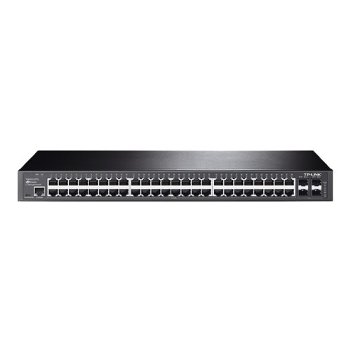 TP-LINK Technologies TP-Link JetStream T2600G-52TS - switch - 48 portar - Administrerad - rackmonterbar
