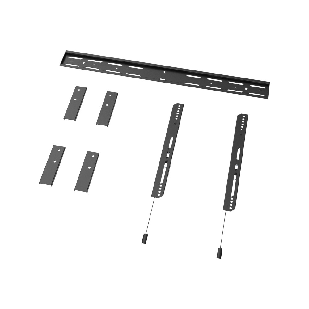 Produktbild för Multibrackets M Universal Wallmount Fixed X Large konsol - låg profil - för LCD-display - svart