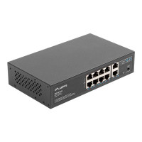 Produktbild för Lanberg RSFE-8P-2GE-120 - switch - 10 portar - ohanterad