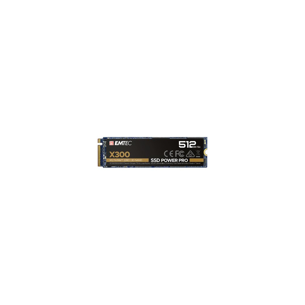 Produktbild för EMTEC Power Pro X300 - SSD - 512 GB - PCIe 3.0 x4 (NVMe)