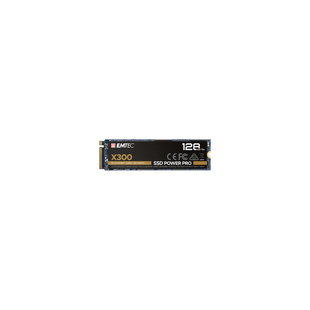 Produktbild för EMTEC Power Pro X300 - SSD - 128 GB - PCIe 3.0 x4 (NVMe)