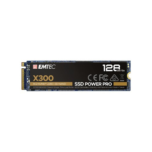 EMTEC International EMTEC Power Pro X300 - SSD - 128 GB - PCIe 3.0 x4 (NVMe)