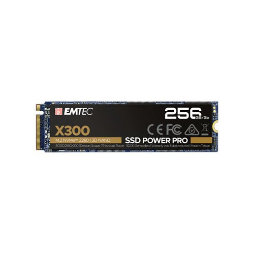 EMTEC International EMTEC Power Pro X300 - SSD - 256 GB - PCIe 3.0 x4 (NVMe)