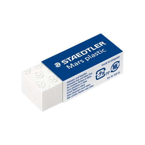STAEDTLER STAEDTLER Mars plastic - radergummi - 4 x 1.9 x 1.3 cm - polypropylen