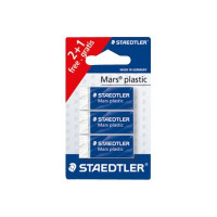 Produktbild för STAEDTLER Mars plastic - radergummi - 4 x 1.9 x 1.3 cm - polypropylen