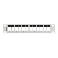 Produktbild för Lanberg PPKS-9112-S - kopplingspanel (tom) - 1U - 10"
