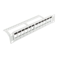 Produktbild för Lanberg PPKS-9112-S - kopplingspanel (tom) - 1U - 10"