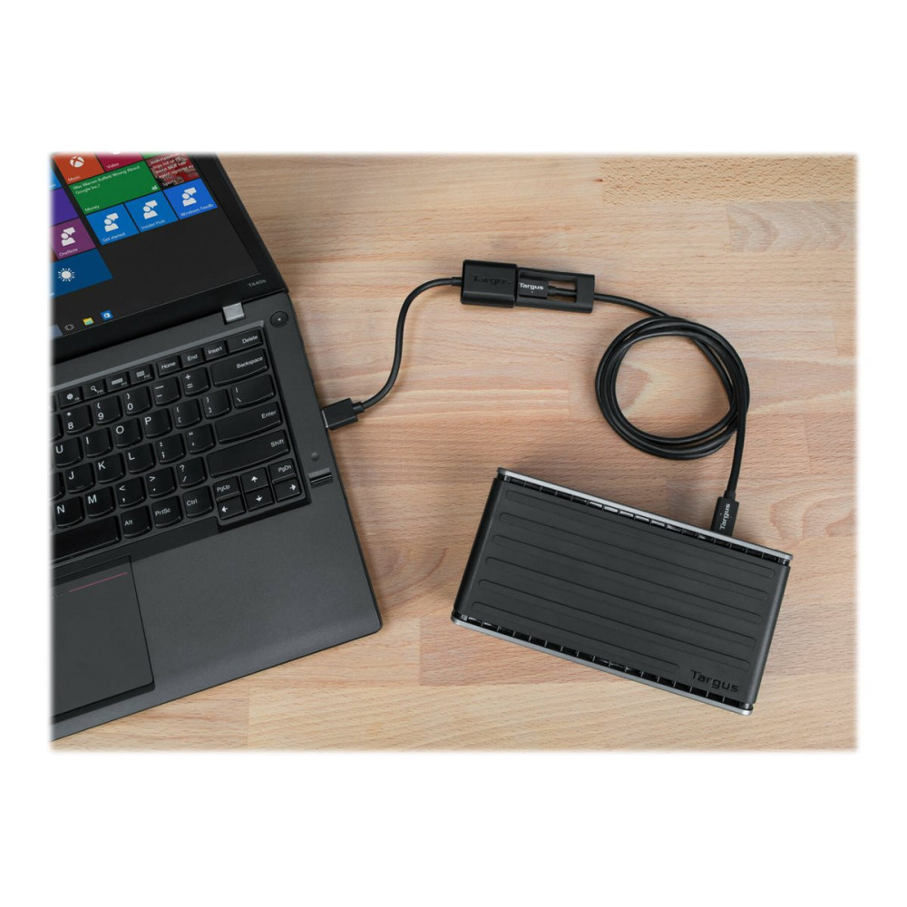Produktbild för Targus - USB typ C-kabel - USB-C till USB typ A - 10 cm