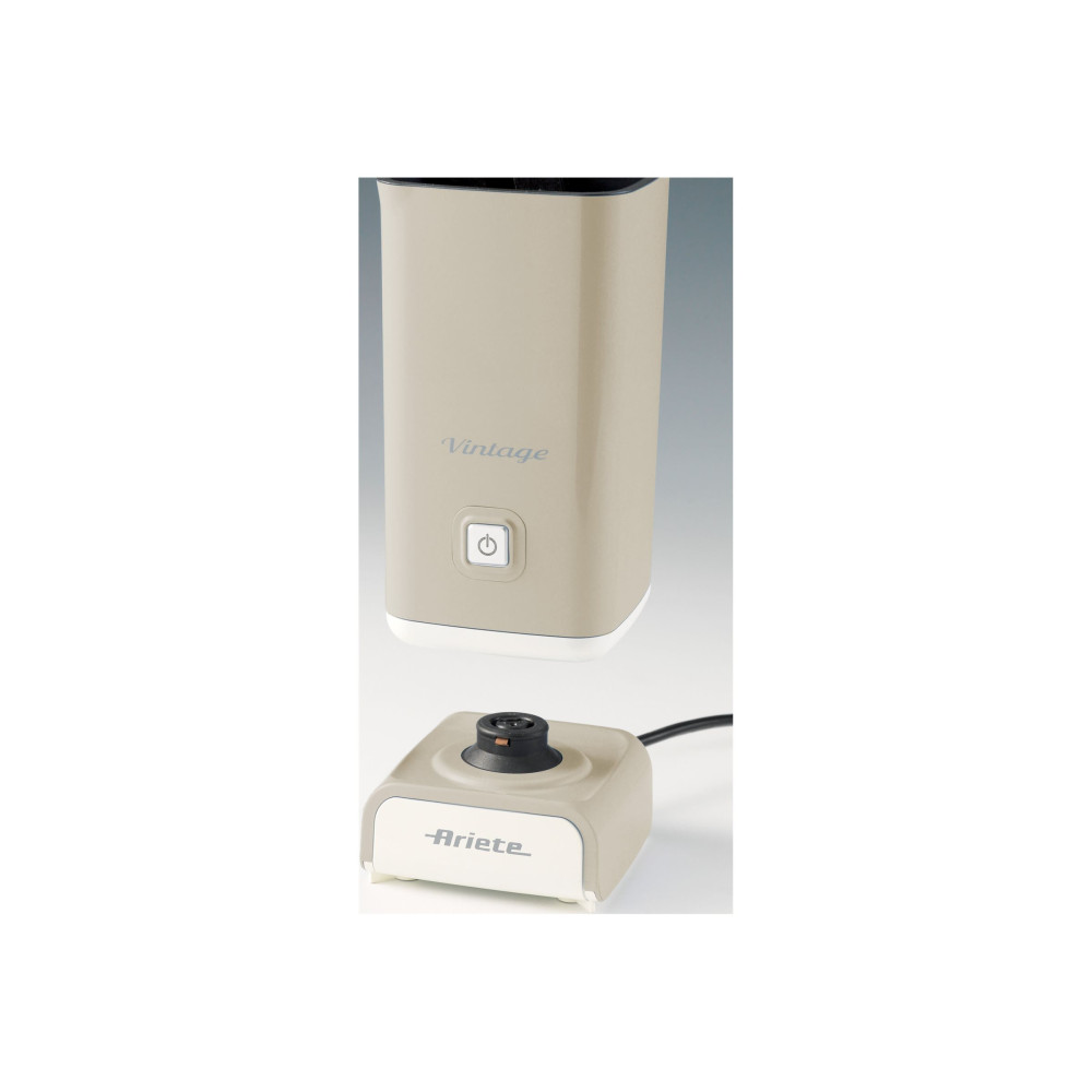 Produktbild för Ariete Cappuccino 2878 Vintage - mjölkskummare - beige