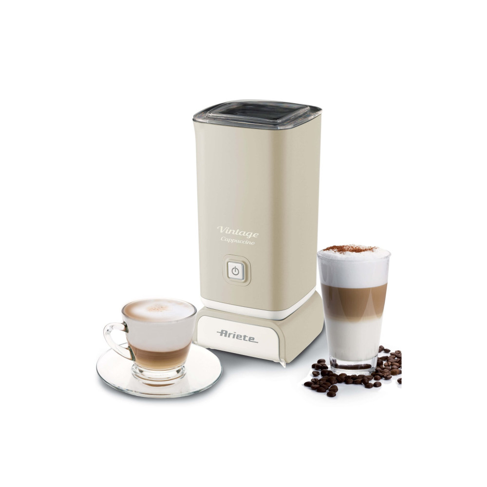 Produktbild för Ariete Cappuccino 2878 Vintage - mjölkskummare - beige