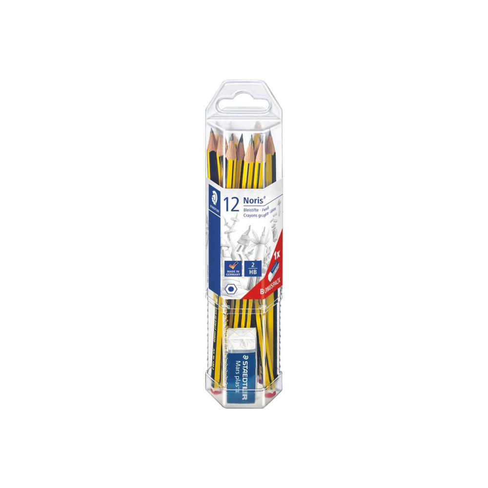 Produktbild för STAEDTLER Noris - penna - HB (paket om 12)