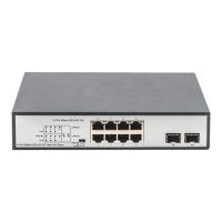 Produktbild för DIGITUS DN-95140 - switch - 8 portar - ohanterad - rackmonterbar
