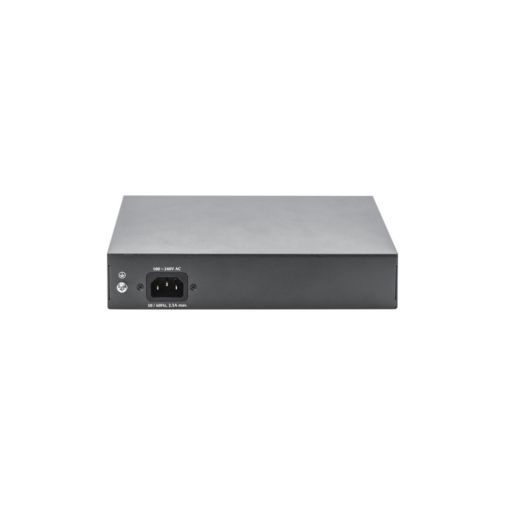 Produktbild för DIGITUS DN-95140 - switch - 8 portar - ohanterad - rackmonterbar