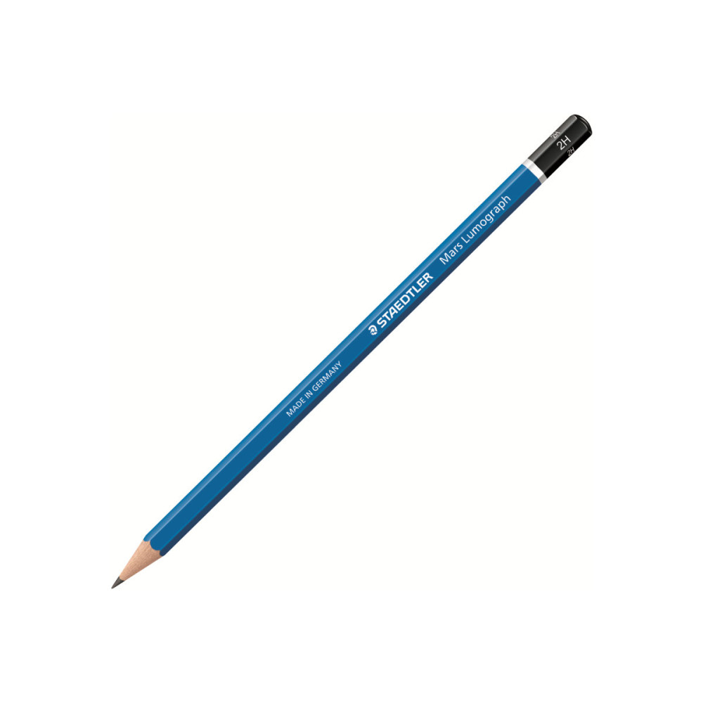 Produktbild för STAEDTLER Mars Lumograph - penna - 2H (paket om 12)