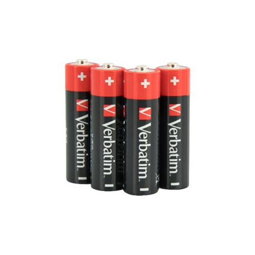 VERBATIM Verbatim batteri - 4 x AA / LR6 - alkaliskt