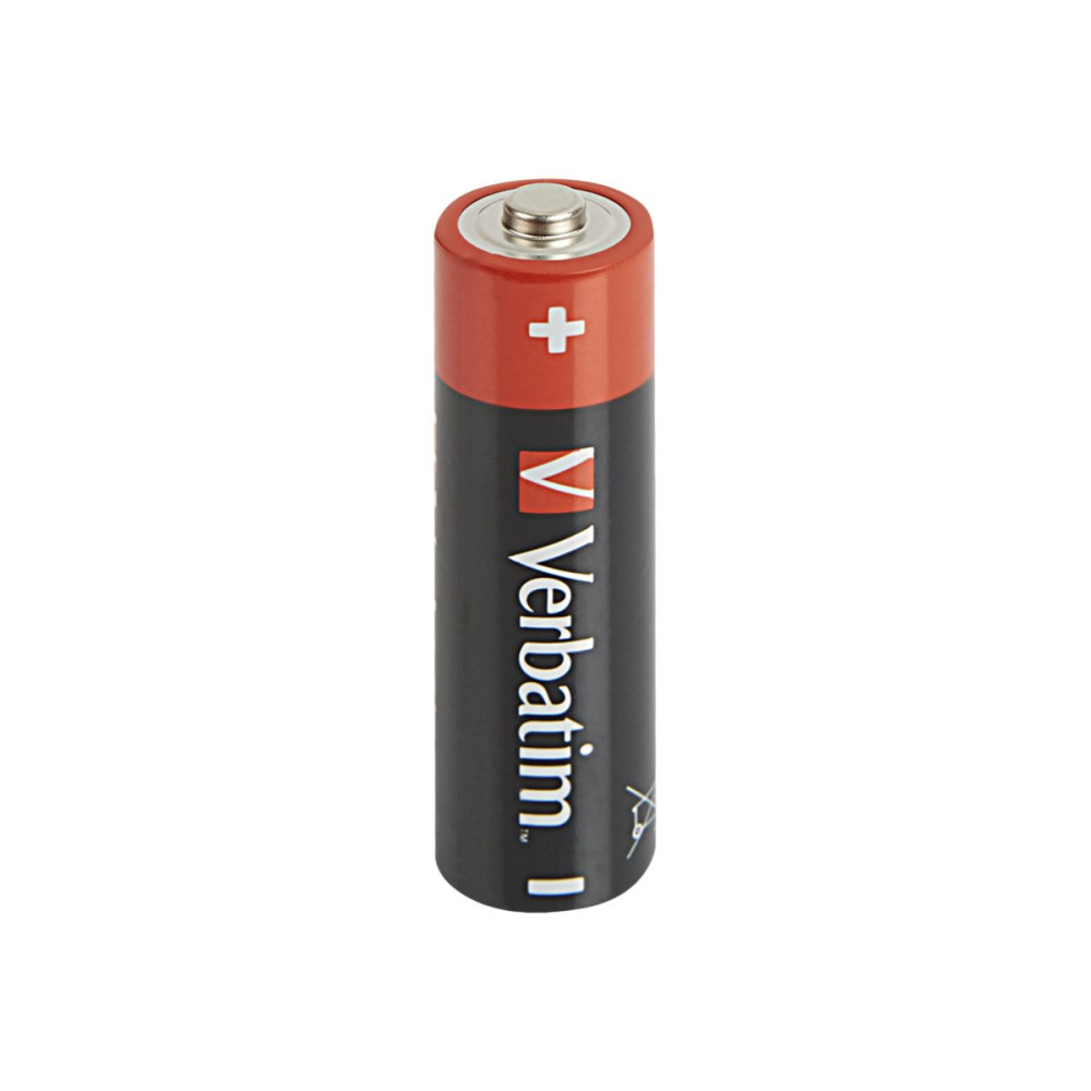 Produktbild för Verbatim batteri - 4 x AA / LR6 - alkaliskt