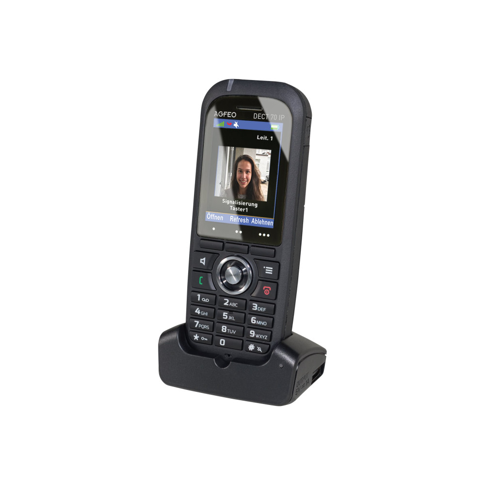 Produktbild för AGFEO DECT 70 IP - trådlös förlängningshandenhet - med Bluetooth interface