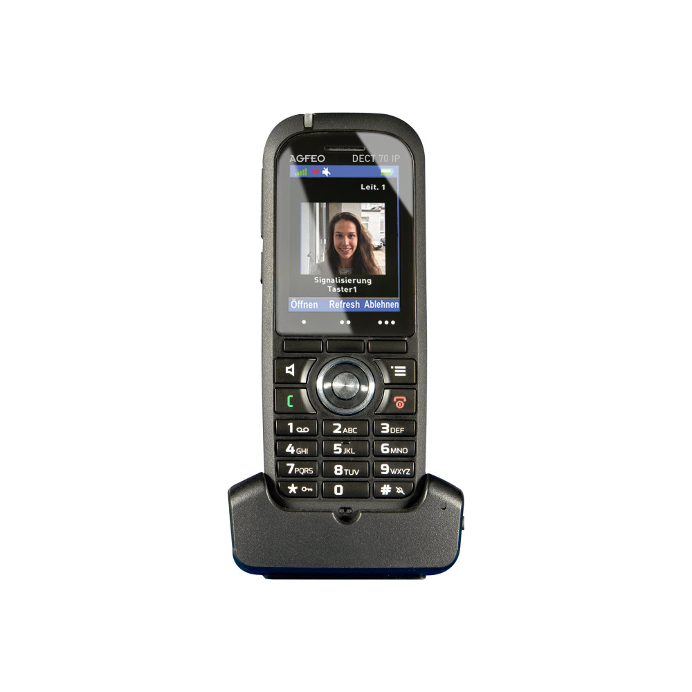 Produktbild för AGFEO DECT 70 IP - trådlös förlängningshandenhet - med Bluetooth interface