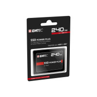 Produktbild för EMTEC X150 Power Plus 3D NAND - SSD - 240 GB - SATA 6Gb/s